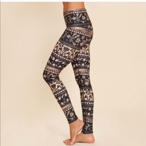 Moon Flower Teeki Leggings